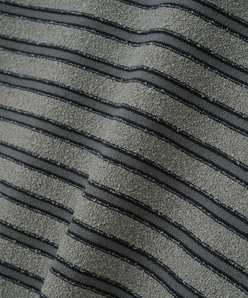 MILLO ARCHIVE Farnen Half Collar Knit [Charcoal Gray]
