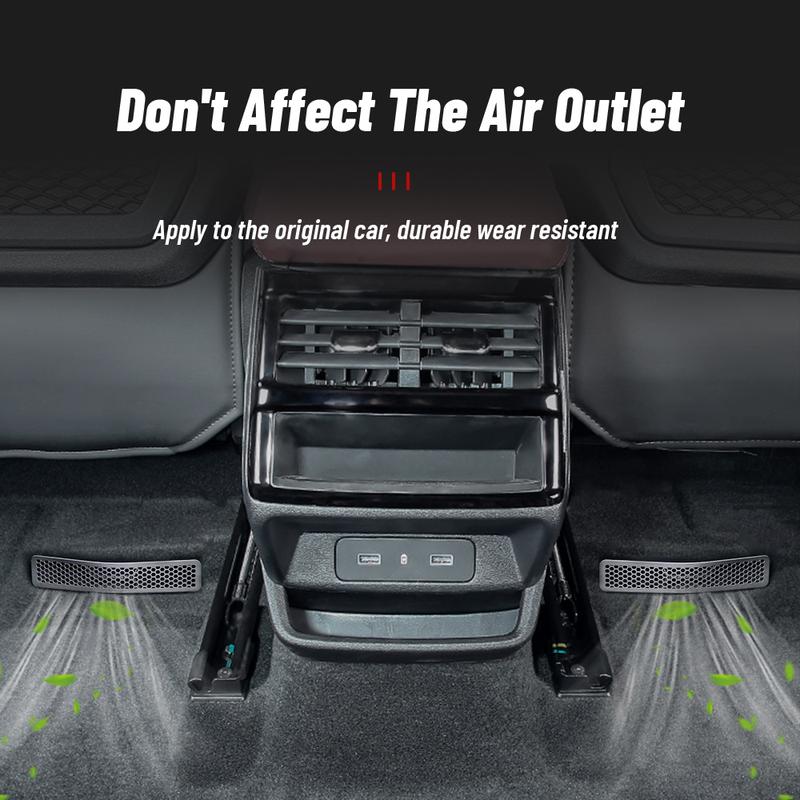 For JETOUR T2 Traveler Car Air Vent Covers Air Conditioner Duct Outlet Exhaust Dustproof Seat Stainless Steel Auto Accessories