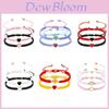 Handwoven Heart Friendship Bracelet With Adjustable Cord For Women Gift And Travel Souvenir