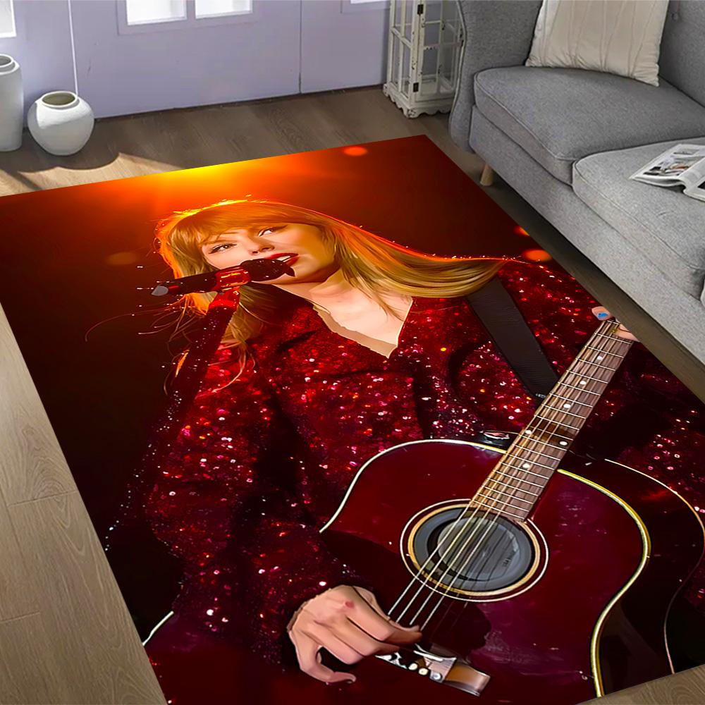 Musician Live Concert. Floor Mat Perfect for Game Room Playrooms Decorate Room Kitchen Anti-slip Rug Office Home Decor Birthday/Christmas Gift