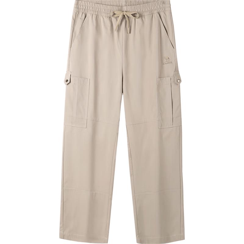 Camel Outdoor Water-Repellent Straight Cargo Pants