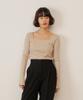 PAUL&ALICE Square Neck Tee / 3Color