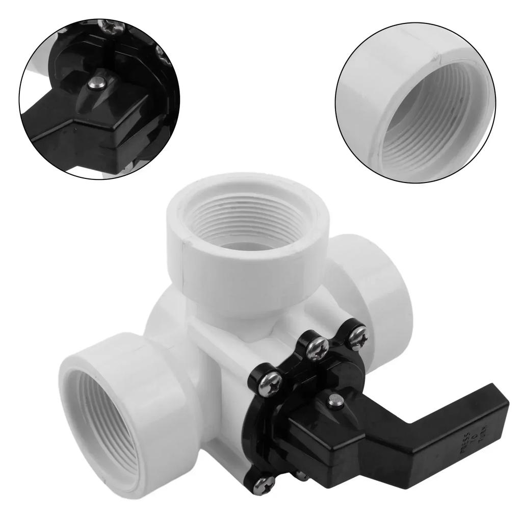 3-Way Diverter Valve 3-way Valve 4pcs/set Height 20 Cm Regulate The Heating Power Replacement Solar Parts Air Beds