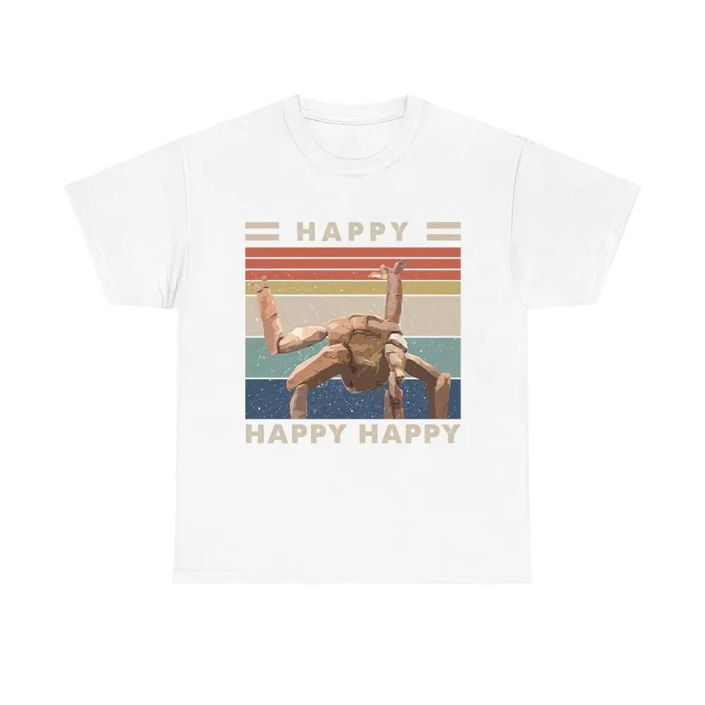 Project Hail Mary Rocky Funny Meme Graphics 100Cotton Unisex Shirt 2026 Summer Fashion Y2k Short Sleeve Shirt Movie Merchandise