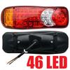 LED Rear Lamp 46 Diodes 12V 24V