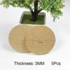 5/10/20/30 PEÇAS Porta-copos Redondos de Madeira Cortiça Natural Duráveis Antiderrapantes Porta-copos para Xícara de Chá Bebida para Café Suprimentos Domésticos DIY