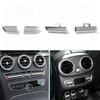 For Mercedes-Benz W205 W253 Air Conditioning Button C200 GLC300 Front Rear Air Vent Adjustment Switch Button 2059055106