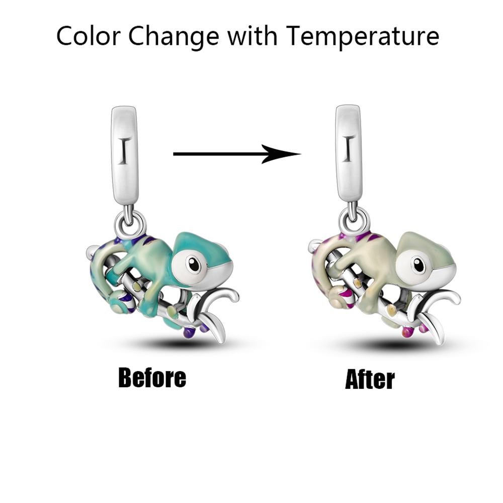 copper Plated Spring Pink Happiness Tulip Flower Dangle Charm fit Bracelets Necklaces Color Bead Charms Women Jewellery Making Supplies