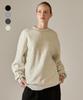 BASIC HOUSE Uni Basic Fleece-Lined Sweatshirt (4 Colors) Lats7101 (Type B)