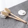 Brosse de bain à long manche, bulles abondantes, poils doux, séchage rapide, manche amovible, brosse corporelle, outil de bain