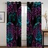 3D Cheap Dreamcatcher Curtains For Living Room Bedroom Colorful Sunshade Curtains Window Treatment Drapes Home Decor