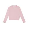 PIV’VEE Open Collar Knit Pullover (Bubble Pink)