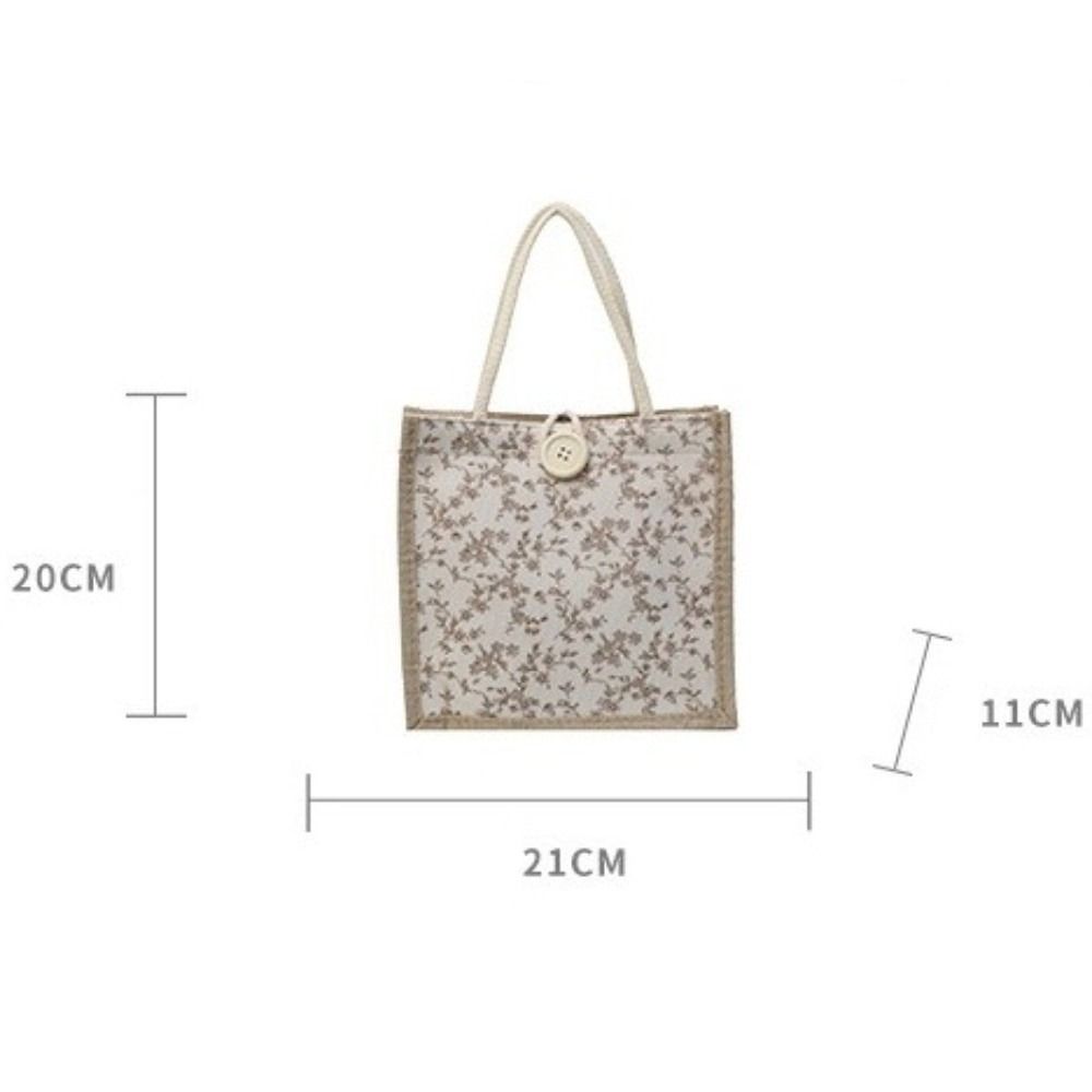 Neue Handtasche mit Blumenmuster Vielseitige Tragetasche für unterwegs Lässige Tasche für den Arbeitsweg Damen