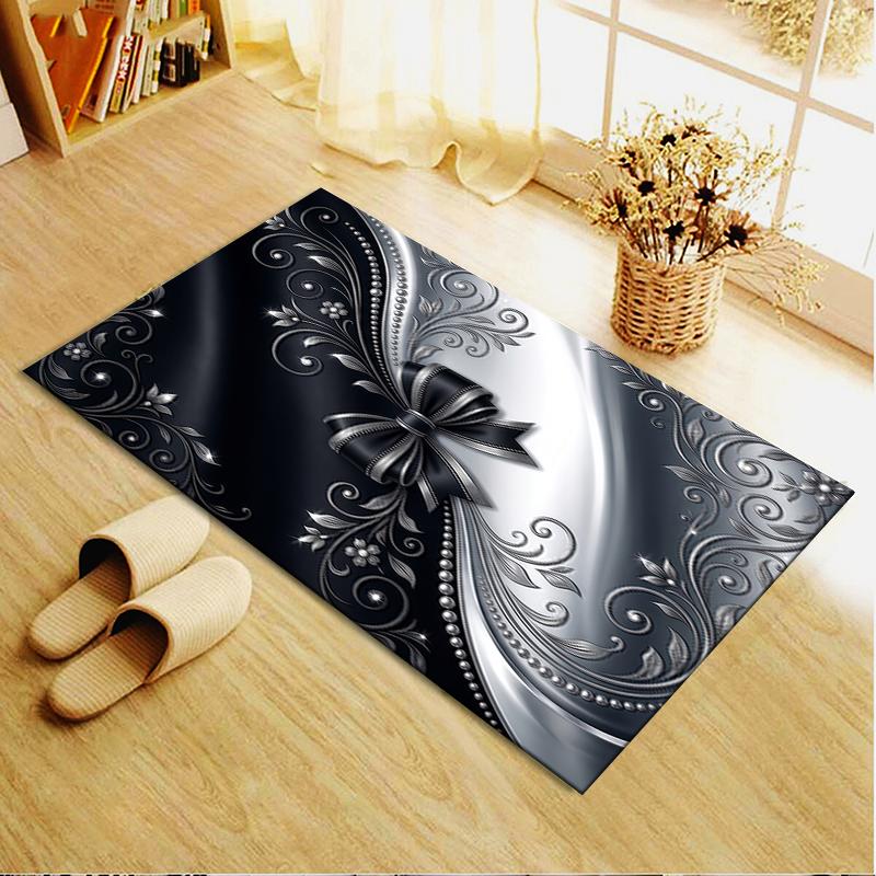 2025 New Gorgeous Bow Carpet Rug for Living Room Bedroom Home Sofa Decoration,Kids Play Non-slip Floor Mat
