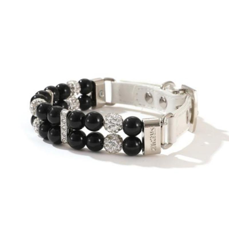 Dog Collar Convenient Compact User-friendly Fashionable Little Pearl Necklace for Outdoor