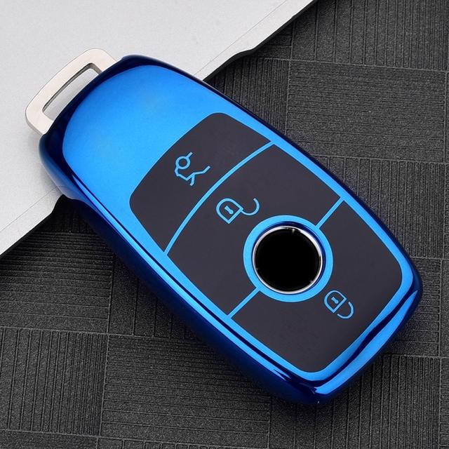 Promotion TPU Car Key Case Full Cover for Mercedes Benz A B C E S Class W204 W205 W212 W213 W176 GLC CLA AMG W177 Accessories