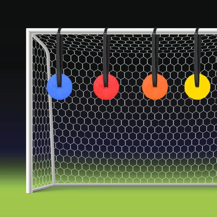 Soccer Goal Targets Adjustable Flexible Football Training Disc Football Training Targets Plate Practice Tool Easy To Use
