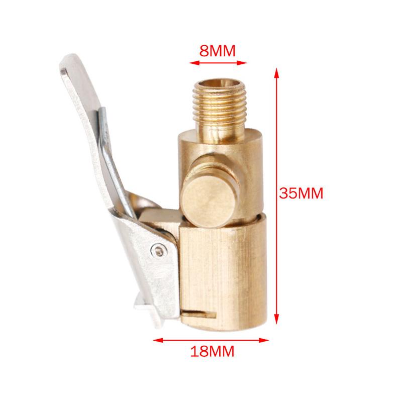 1Pc Car Accessories Car Air Pump Thread Nozzle Adapter Car Pump Accessories Fast Conversion Head Clip Type Nozzle