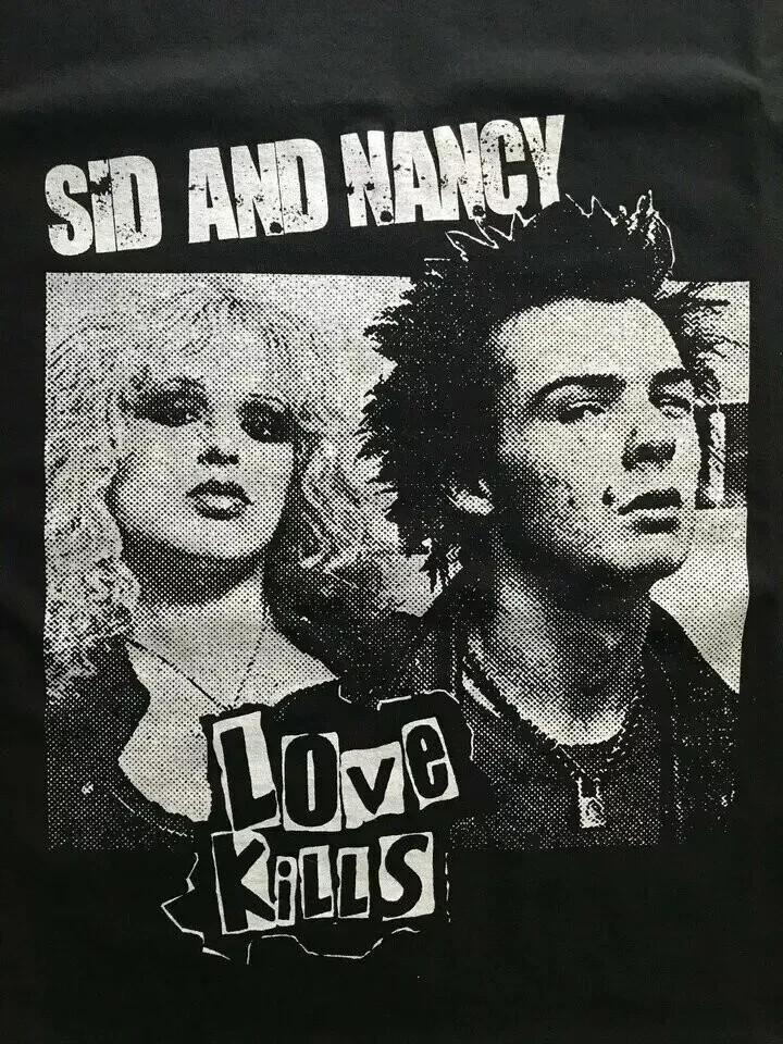 NEUES Sex Pistols SID AND NANCY T-Shirt Schweres Baumwoll-T-Shirt Größe S bis 5XL