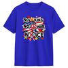 No King No War No ICE Patriotic Poster T-Shirt for Men Crazy Cotton Tee Shirt Round Neck Short Sleeve T Shirts Original Clothes