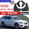Pour VOLVO XC90 2015-bavettes 2015 2016 2017 2018 garde-boue avant arrière de voiture garde-boue garde-boue garde-boue