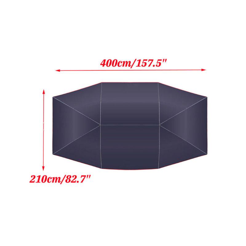 1 Set Portable Car Tent Camping Travel Shelter Outdoor Sunshade Canopy Awning Trailer SUV For Festivals Picnics Universal