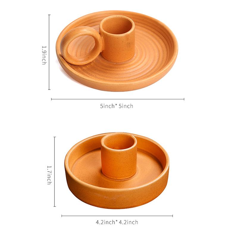 Ceramic Palo Santo Holder Incense Burner For Stick Sage Holder Incense Holder Ash Catcher Tray For Meditation Yoga Room