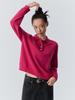 Bb' BENETTON Collared Knit Top (Pink)