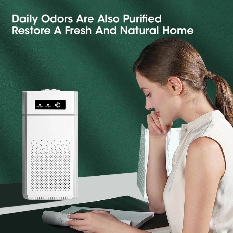 Xiaomi Mute Negative Ion Air Purifier Negative Ion Purification Machine Air Cleaner Odor Remover Portable Air Purifier With HEPA Filter