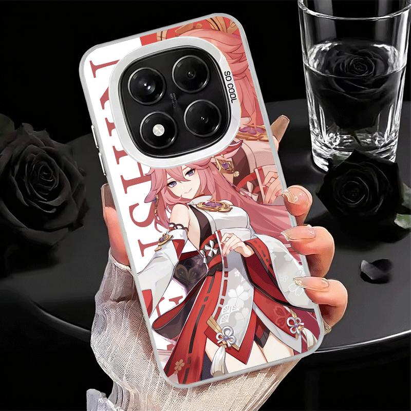 Genshin Impact Anime Soft Phone Case for Xiaomi Redmi Note 13 14 15 Pro Plus 12S 12 11S 11 11T 10S 10 Shockproof Cover Back Shel