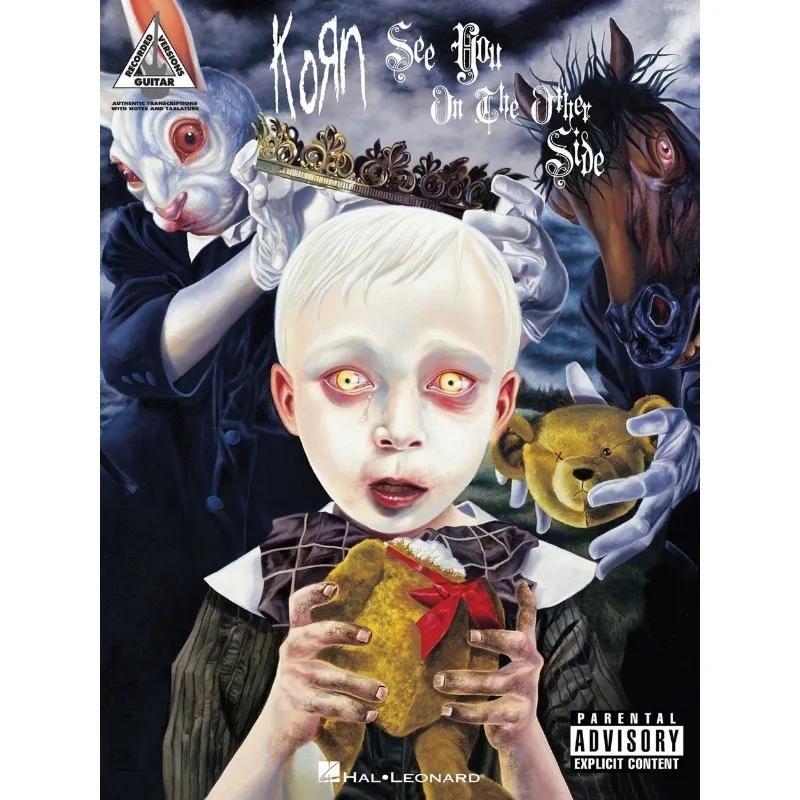 Korn Rock Band Music Album Cover Canvas Poster Print Wall Art Picture for Living Room Bedroom Bar Coffee Shop Home Decor Accen