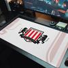 Logo du Sunderland Association Football Club Grand Taille Tapis de Souris Grand Coussin de Table de Jeu Antidérapant Ordinateur Portable Tablette Grand Tapis de Souris XXL Tapis de Jeu pour Mini PC