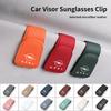 Car Visor Glasses Holder Leather Metal Sunglasses Organiser For Astra Insignia Corsa Zafira Meriva Mokka Vivaro Vectra Anta