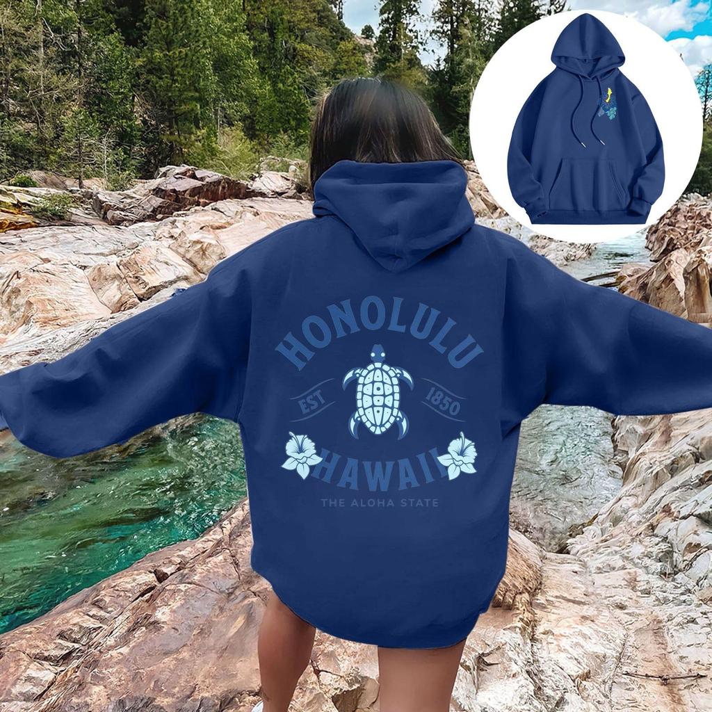 Felpe per ragazze adolescenti, a maniche lunghe, con stampa di lettere, casual, con cappuccio grafico, con coulisse, con cappuccio oversize carino