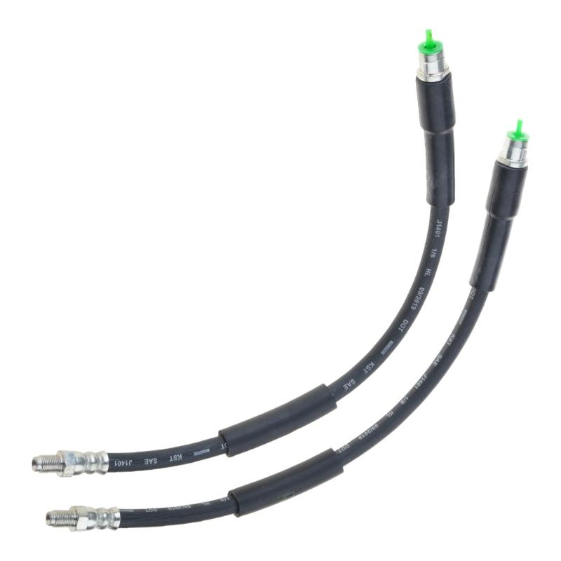 2pcs Front Brake Hose 2114200848 2201536 2204200048 for E200 E230 E240 E270 E280 Brake Hose Assembly Replacement