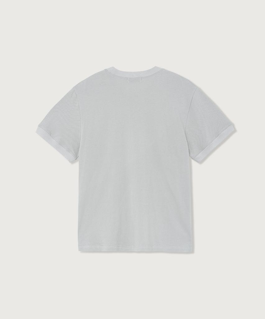 BBEEEENN Mens) Pique T-Shirt_Light Gray