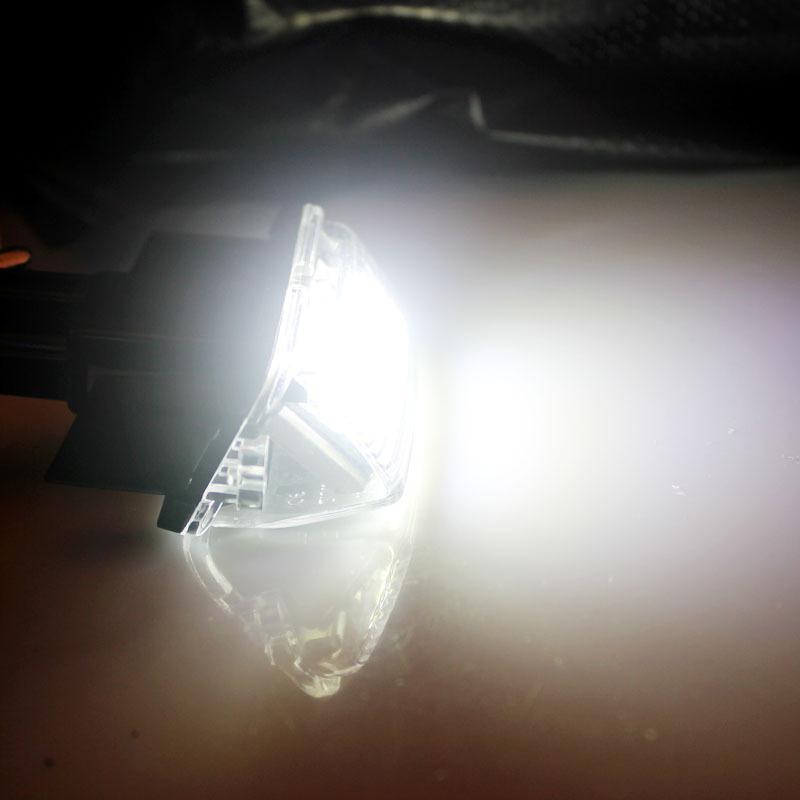 12V/18Led License Plate Light For Peugeot 206/207/307/308 Citroen C3-C6