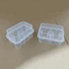 3/5/7/10Ml Vial Storage Case Small Vial Storage Box Transparent Storage Case Peptide Vial Organizer Refrigerator Organizer