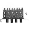 3PIN4PIN 4 Manopole Regolatore di Velocità Ventola di Raffreddamento PC 8 Canali Hub Ventole per Case CPU HDD VGA Ventola PWM 12V