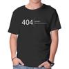 Unisex Crew Neck T-Shirt Error: Motivation Not Found Graphic Short Sleeve Casual Tee