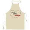 Planetee Kitchen Apron Retired Irreplaceable | Original Humorous Gift for Cook Protective Clothing Blouse Barbecue