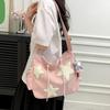 Mädchen süße Stern Druck Schulter Taschen Frauen Casual Mode Umhängetasche Streetwear Einkaufstaschen