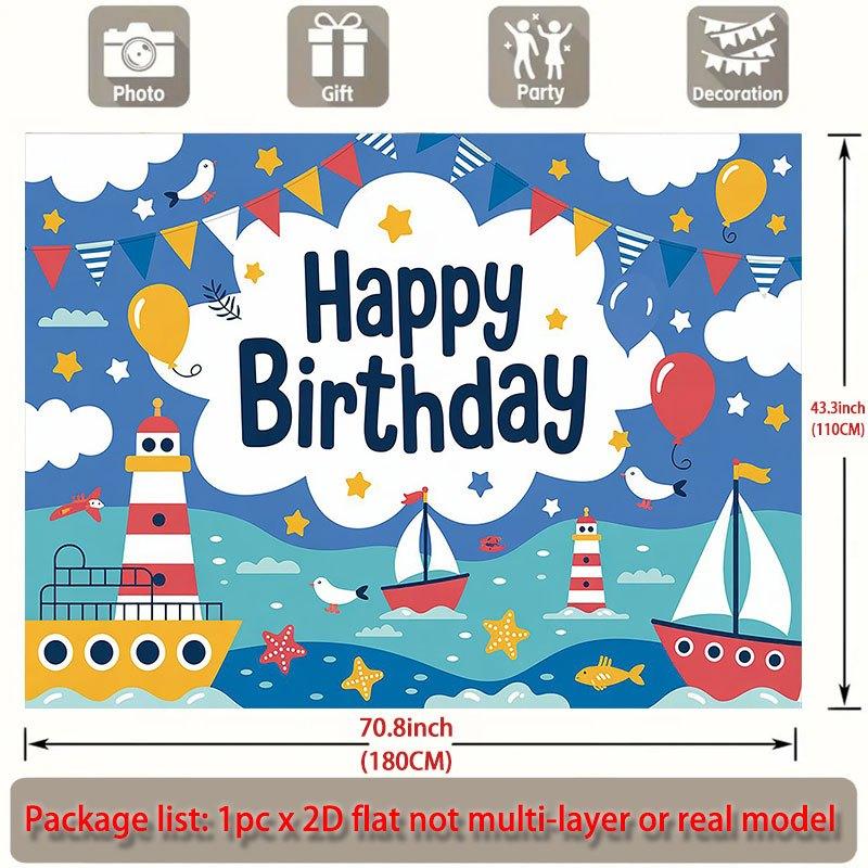 Party Backdrop Flat Nautical Events Wedding Coming Ceremony Four Seasons Entryway Photo Background Decor Front Door Decor
