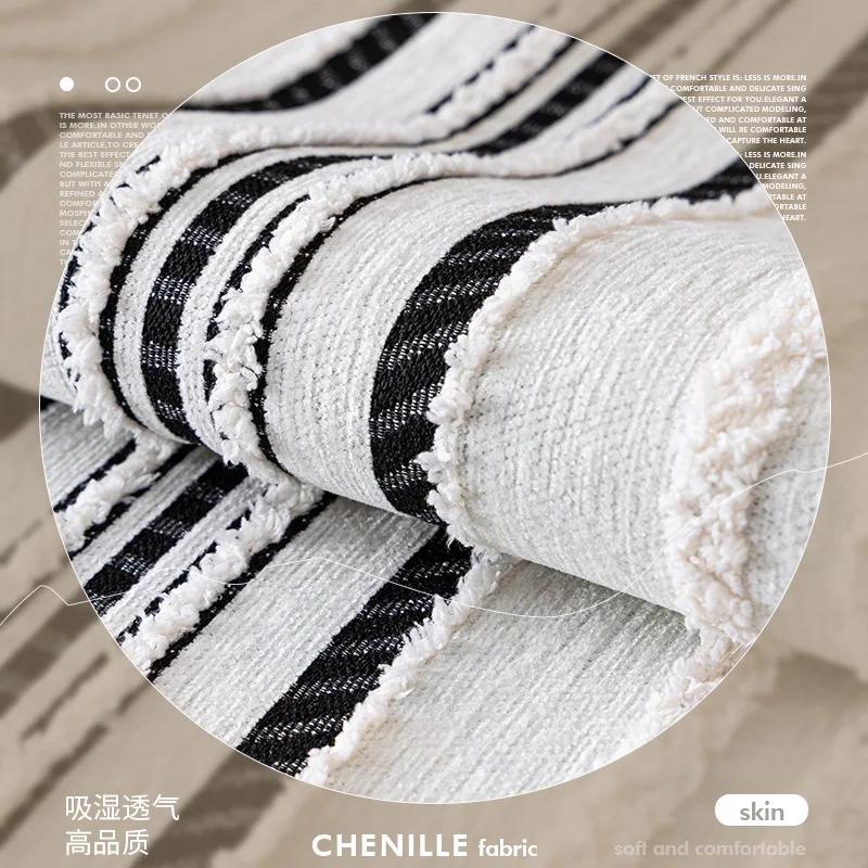 New Non-slip Cushion Four Seasons Universal High-grade Sense Cover Cloth Cover High-grade Chenille Sofa Cushion