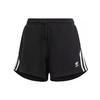 Essentials 3-Streifen French Terry Lockere Passform Shorts Damen Schwarz IU2517