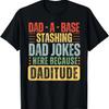 Funny Dad Joke Dad A Base Fathers Day Vintage Retro T-Shirt