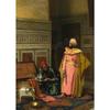Gerome Klassisches Kunstwerk Araber Lebende Landschaft Poster Arabischer Teppichhändler Wandkunst Bilder Leinwandbild für Zuhause Zimmer De