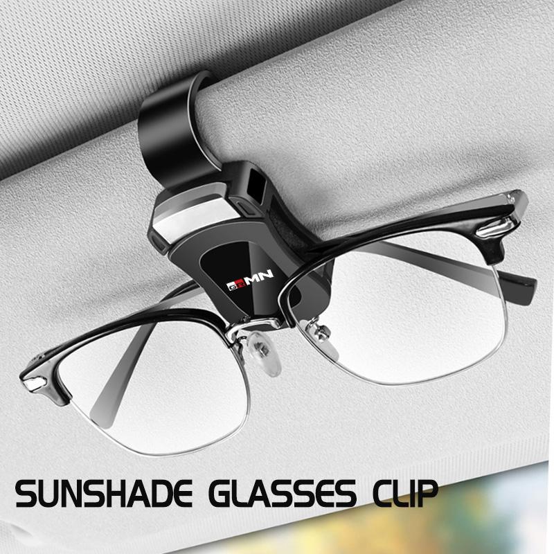 For Toyota Car Interior Sun Visor Eyeglasses Holder Sunglasses Clip Supra Aygo Prado RAV4 Hilux Yaris Corolla 4Runner XB5