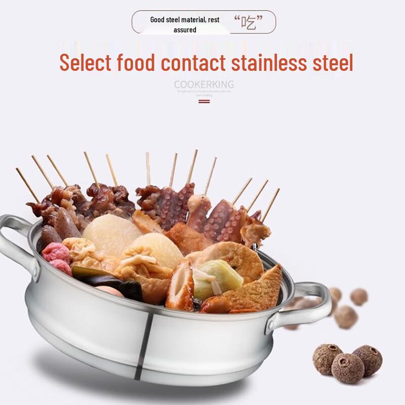 Debo Wosburg 304 Stainless Steel Steamer & Soup Pot