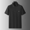 DIBENZE Men's Plus Size Short Sleeve Polo Shirt